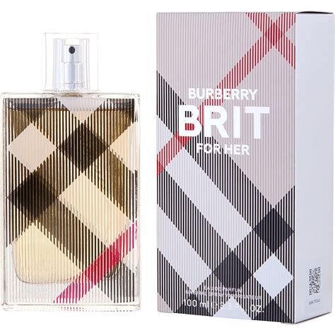 burberry brit by burberry eau de parfum spray 3.4 oz|burberry brit for him 50ml.